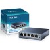 Комутатор TP-Link TL-SG105, 5-port Gbit, QoS, IGMP snooping, настолен, метален 