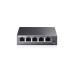Комутатор TP-Link TL-SG105E, 5x GbE порта, управляем, до 32 VLANs 