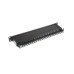 Пач панел Brand-Rex, 16 порта, cat.5e, екраниран, 1U 110 IDC, черен 
