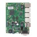Рутер MikroTik RB450Gx4, 716MHz, 1GB, 5xGE, PoE in/out, microSD слот, L5 