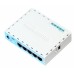 Рутер MikroTik RB750Gr3, hEX, 256MB, 5xGE, RouterOS L4, plastic case, PSU, USB 