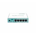 Рутер MikroTik RB750Gr3, hEX, 256MB, 5xGE, RouterOS L4, plastic case, PSU, USB 