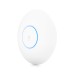 Точка за достъп Ubiquiti U6-LR, WiFi 6, 1x GbE порт, 4x4 MIMO, без PoE адаптер 
