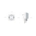 Управляем контакт EZVIZ CS-T30-10B-EU,WiFi, 2300W,контрол на консумацията на ток 