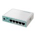 Рутер MikroTik E50UG, hEX refresh, 512MB, 5xGE, RouterOS L4, plastic, PSU, USB 