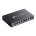 Комутатор TP-Link DS108GP, 8x1Gb PoE+, неуправляем, desktop 