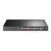 Комутатор TP-LINK TL-SL1226P, 24 10/100портa PoE+,2xGbE ,2 SFP combo ,неупр. 