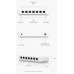 Комутатор Ubiquiti USW-Ultra, 7-порта PoE+ GbE, 1x PoE++ input. 42W 