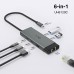 Хъб TP-LINK UH6120C, USB Type-C 6 в 1, 1 порт HDMI 4К 