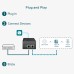 PoE Инжектор TP-Link TL-POE170S, IEEE 802.3af/at/bt, 2xGbE ports, 60W 