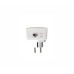 Адаптер за мрежа ZTE H512A, AV200, 1x 10/100Mbps порт, AC гнездо, комплект 2 бр. 