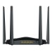 Безжичен рутер Stonet NX10, AX1500, WiFi 6, 4x GbE ports, 4x 5dBi антени 