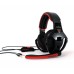 Жични Gaming Слушалки, Gamdias, EROS GHS2200, Black/Red, 3.5mm v1.1 