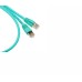 Пач кабел 3M VOL-6ASFL-L5, RJ45, S/FTP, CAT6a, 5м, тюркоаз 