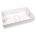 Кутия 32mm Deep Double Gang Backbox (for UK style 86mm x 146mm faceplates) WHITE 