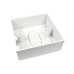 Кутия BrandRex 33mm Deep German Style Backbox RAL 9010 WHITE 