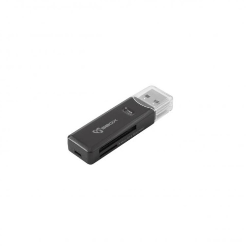 Четец за карти SBOX USB 3.0 to micro SD/ SD/ SDHC/ SDXC Четец за карти SBOX USB 3.0 to micro SD/ SD/ SDHC/ SDXC